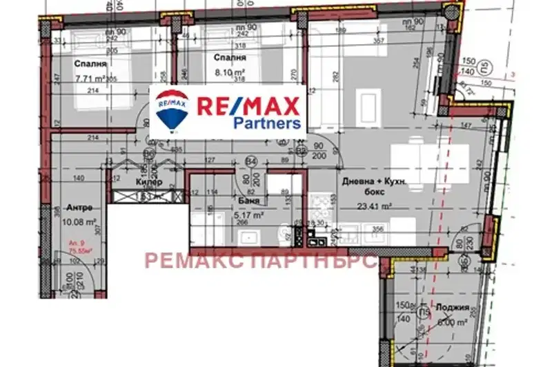 3-bedroom apartment in Varna, Izgrev