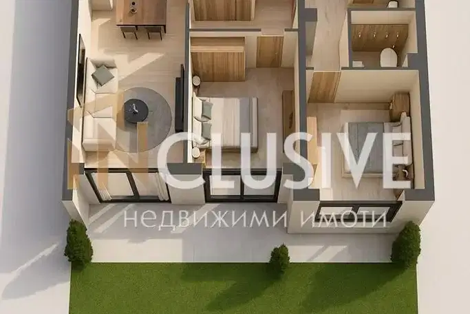 3-bedroom apartment in Varna, Izgrev