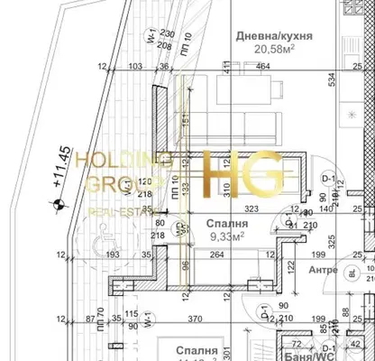 Снимка 2 — Тристаен апартамент във Варна, Изгрев