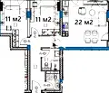 Снимка 2 — Тристаен апартамент във Варна, Изгрев
