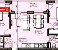 Снимка 2 — Тристаен апартамент в Бургас, Изгрев