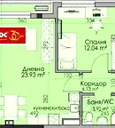 Тристаен апартамент в Бургас, Изгрев
