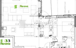 Тристаен апартамент в София, Изток