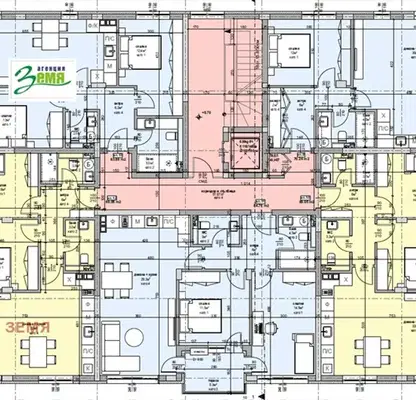 Снимка 2 — Тристаен апартамент в Стара Загора, Железник - център