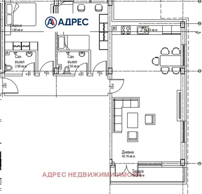 Снимка 3 — Тристаен апартамент в Стара Загора, Железник - център