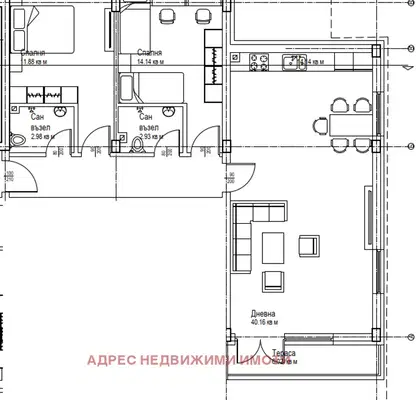 Снимка 3 — Тристаен апартамент в Стара Загора, Железник - изток