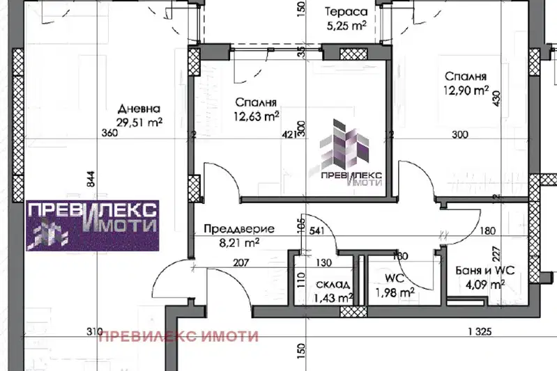 Тристаен апартамент в Пловдив, Каменица 2