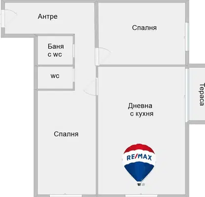 Снимка 2 — Тристаен апартамент в Пловдив, Каменица 2