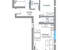 Снимка 3 — Тристаен апартамент в Пловдив, Коматево