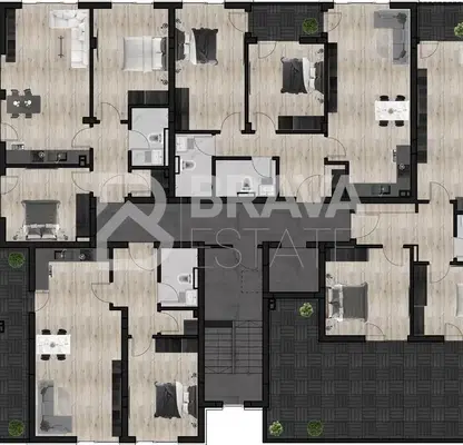 Снимка 3 — Тристаен апартамент в Пловдив, Коматевски възел