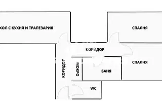 Тристаен апартамент в София, Красна поляна 2