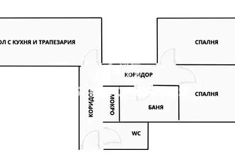 Тристаен апартамент в София, Красна поляна 2