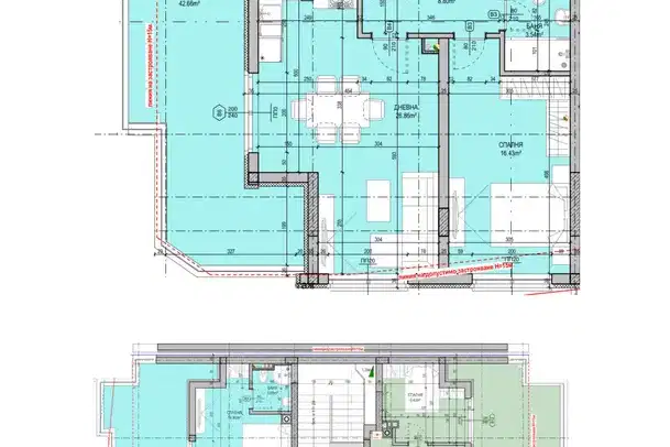 3-bedroom apartment in Sofiya, Krystova Vada