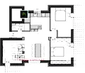 Снимка 2 — Тристаен апартамент в София, Кръстова вада