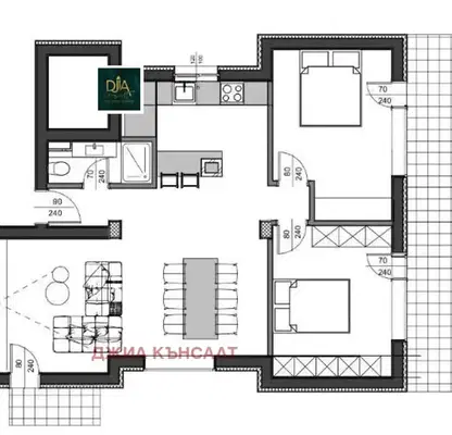 Photo 2 — 3-bedroom apartment in Sofiya, Krystova Vada