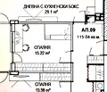 Снимка 2 — Тристаен апартамент в София, Кръстова вада