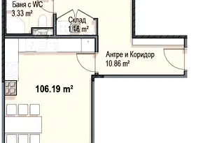 Тристаен апартамент в София, Кръстова вада