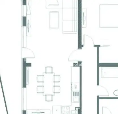 Снимка 2 — Тристаен апартамент в София, Кръстова вада