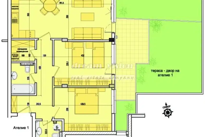 3-bedroom apartment in Sofiya, Krystova Vada