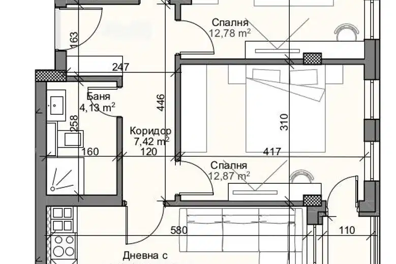 3-bedroom apartment in Plovdiv, Kyrshiyaka
