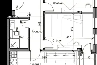 Тристаен апартамент в Пловдив, Кършияка