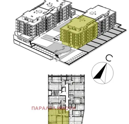 Снимка 3 — Тристаен апартамент в Пловдив, Кършияка