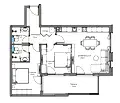 Снимка 2 — Тристаен апартамент в Пловдив, Кършияка