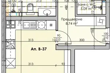 3-bedroom apartment in Plovdiv, Kyrshiyaka