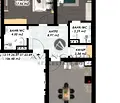 Снимка 3 — Тристаен апартамент в Пловдив, Кършияка