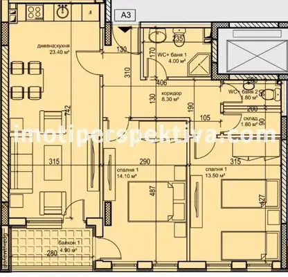 Photo 4 — 3-bedroom apartment in Plovdiv, Kyrshiyaka