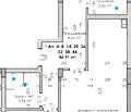Снимка 3 — Тристаен апартамент в Пловдив, Кючук Париж