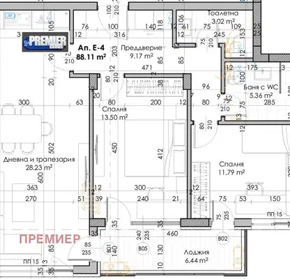 Снимка 2 — Тристаен апартамент в Пловдив, Кючук Париж