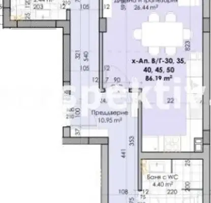 Снимка 4 — Тристаен апартамент в Пловдив, Кючук Париж