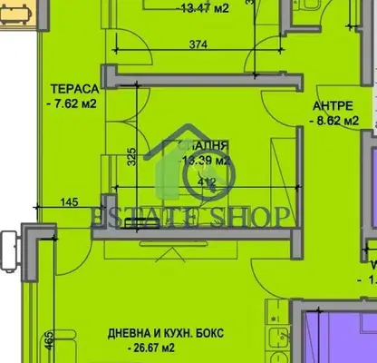 Снимка 2 — Тристаен апартамент в Пловдив, Кючук Париж
