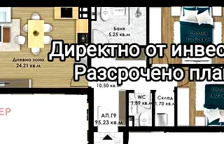 Тристаен апартамент в Пловдив, Кючук Париж