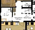 Снимка 3 — Тристаен апартамент в Пловдив, Кючук Париж