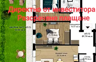 Тристаен апартамент в Пловдив, Кючук Париж