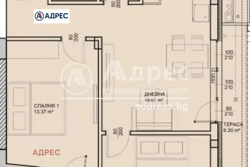 3-bedroom apartment in Varna, Levski 1