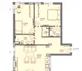 Снимка 3 — Тристаен апартамент в София, Левски Г
