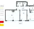 Снимка 3 — Тристаен апартамент с големи прозорци в Левски Г, София