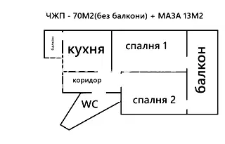 Тристаен апартамент във Варна, Лятно кино Тракия
