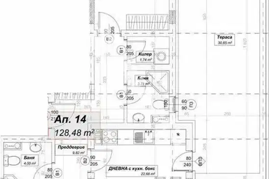 3-bedroom apartment in Sofiya, Lyulin 10