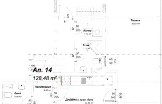 Тристаен апартамент в София, Люлин 10