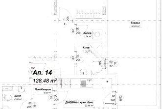 Тристаен апартамент в София, Люлин 10