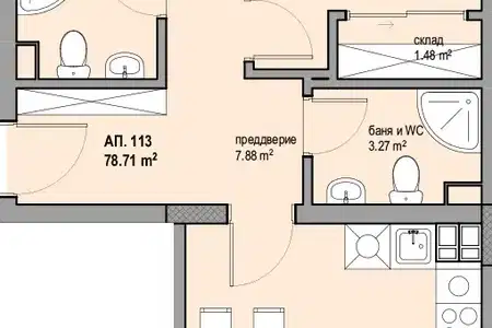 3-bedroom apartment in Sofiya, Lyulin 8