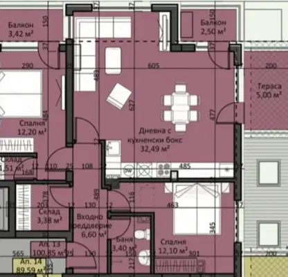 Photo 3 — 3-bedroom apartment in Sofiya, Lyulin 9