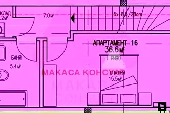 Тристаен апартамент в София, Люлин - център