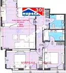 Тристаен апартамент в София, м-т Гърдова глава
