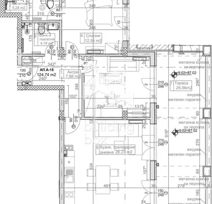 Снимка 2 — Тристаен апартамент във Варна, м-т Манастирски рид