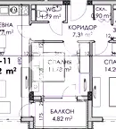 Тристаен апартамент в Бургас, Мадика